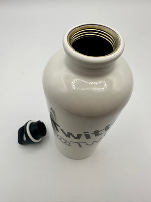 Rare Original Twitter SIGG Aluminum White Traveler Bottle